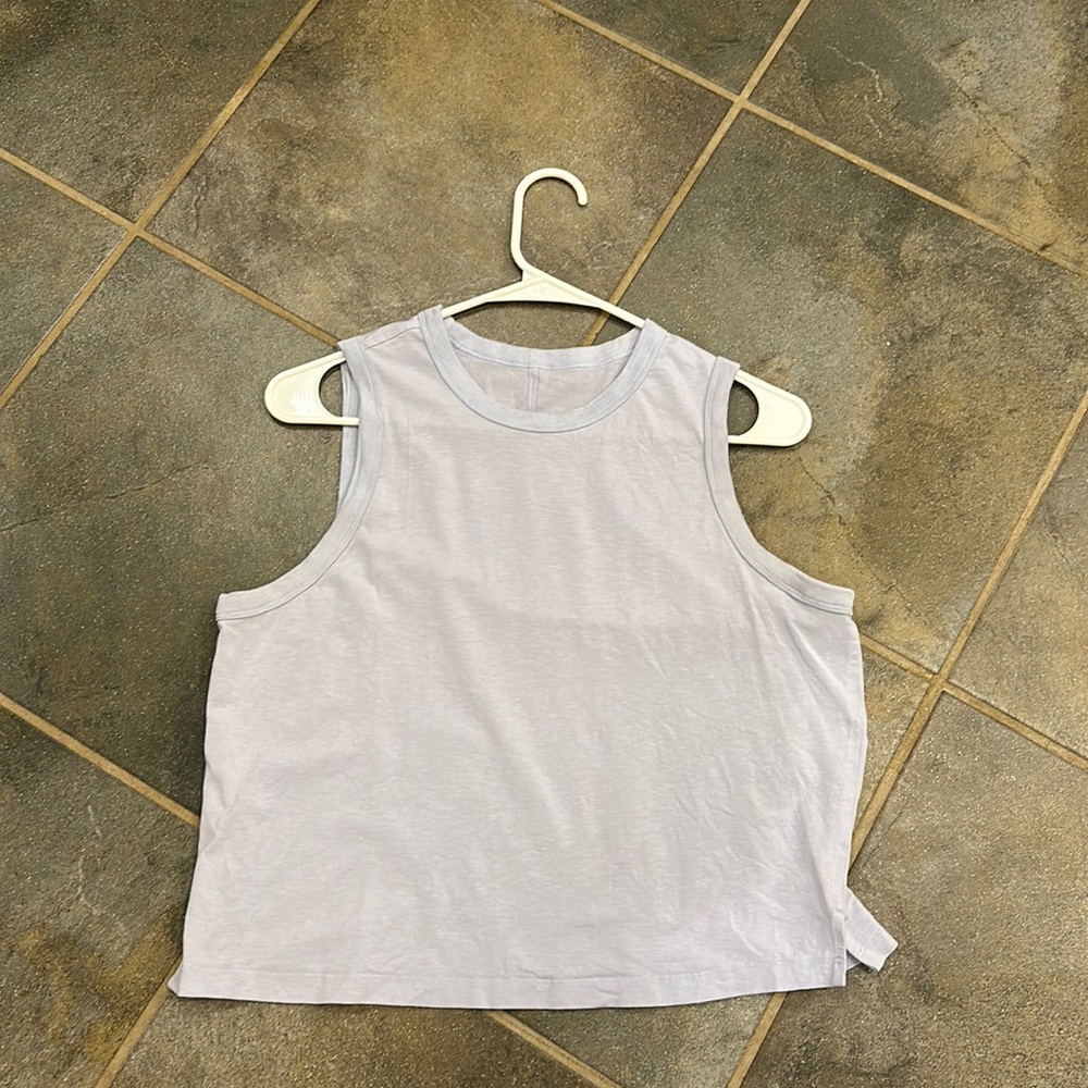 Lululemon Classic Fit Cotton Blend Tank